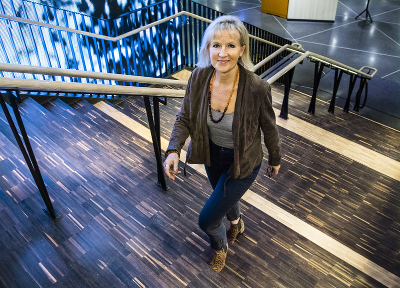 Livsstilsprofessorn Mai-Lis Hellenius tar alltid trapporna. Arkivbild.