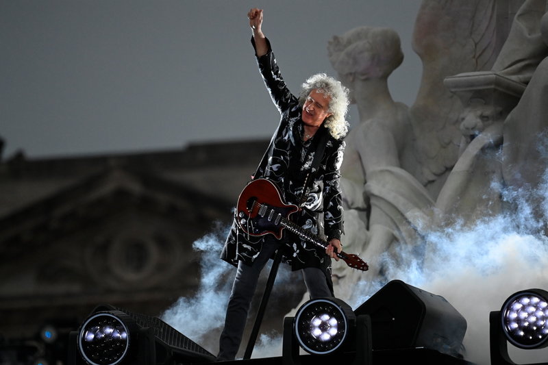 Queens gitarrist Brian May.