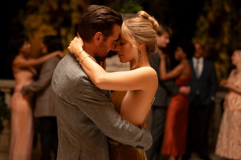 Colin Farrell och Margot Robbie i "A big bold beautiful journey". 
