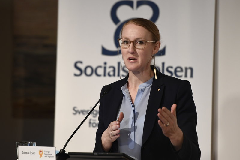Emma Spak, sektionschef vid Sveriges kommuner och regioner. Arkivbild.