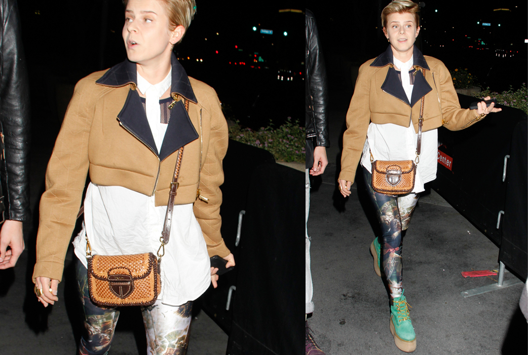 Robyn i minst sagt fantasifulla tights, magjacka (!?) och gröna rymdskor. Ingen superhit. Robyn i minst sagt fantasifulla tights, magjacka (!?) och gröna rymdskor. Ingen superhit.