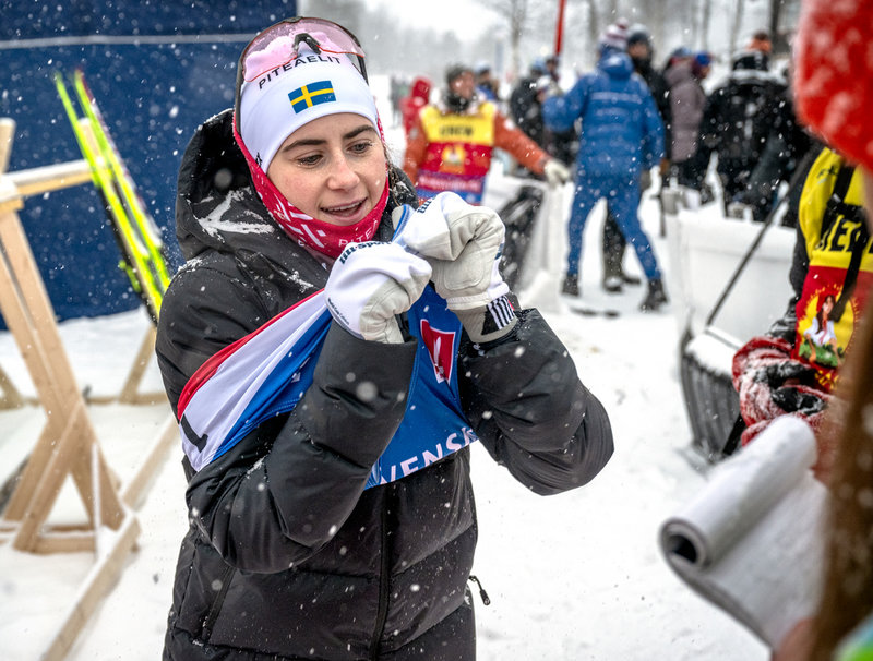 Ebba Andersson imponerade i Bruksvallarna förra helgen. Arkivbild.