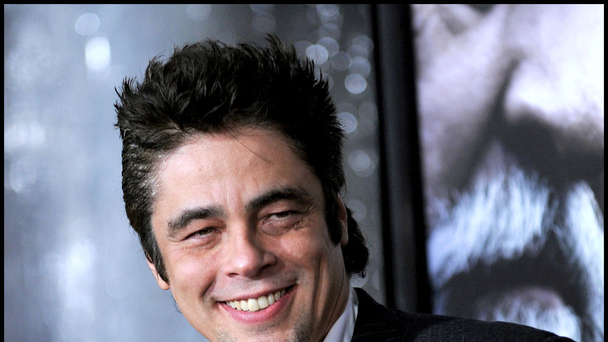 Benicio Del Toro. Urtypen för en latinamerikansk hunk.
