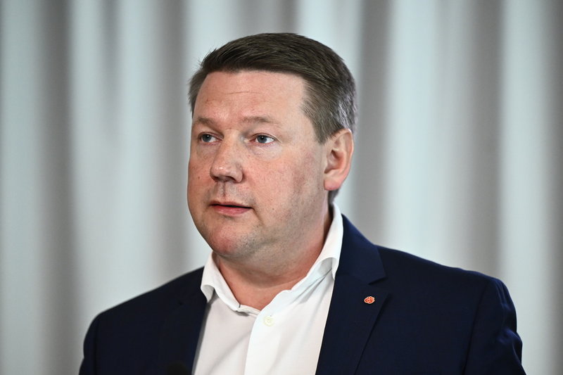 Socialdemokraternas Partisekreterare Tobias Baudin. Arkivbild.