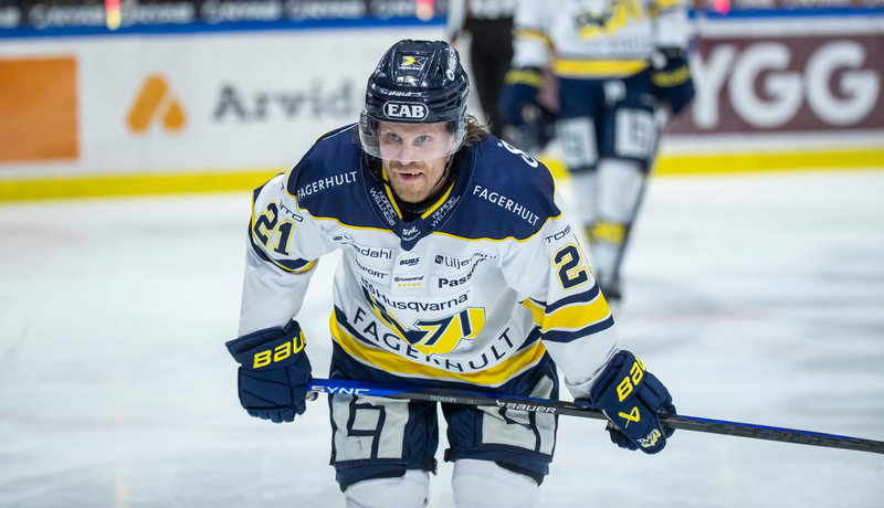 Slipper HV71 och Mattias Tedenby fronta nedflyttningsspöket den här säsongen? Arkivbild.