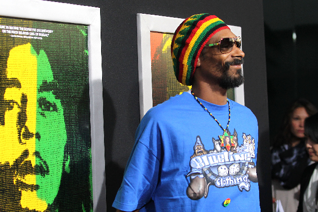 Även rapparen Snoop Dogg uppträdde på konserten i Dublin.
