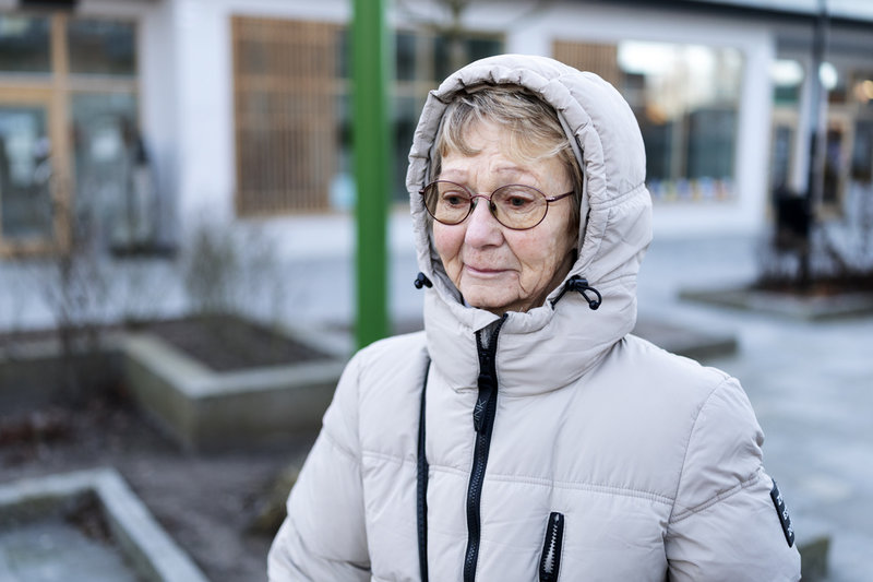 "Det får aldrig hända igen", säger Veronica Vernersson, 81 år, om den mördade 25-åriga kvinnan.