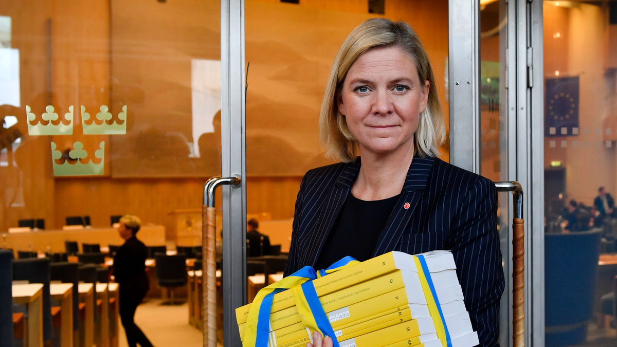 Sveriges finansminister Magdalena Andersson.