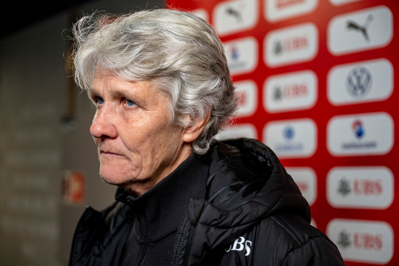 Pia Sundhage är förbundskapten för det schweiziska landslaget.