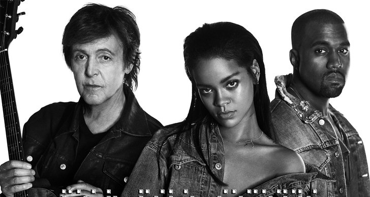 Kanye West, fourfiveseconds, Paul McCartney, Rihanna