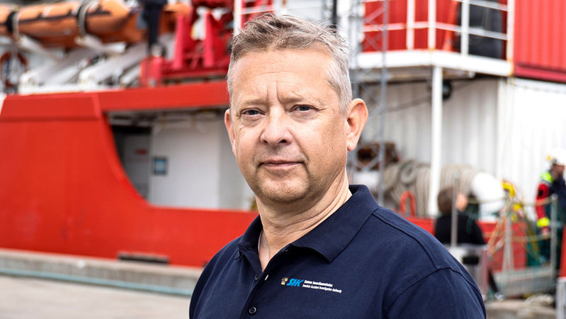 Jonas Bäckstrand, ordförande för den nya haveriutredningen om Estonia.