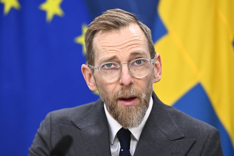 Socialminister Jakob Forssmed (KD). Foto: Henrik Montgomery/TT