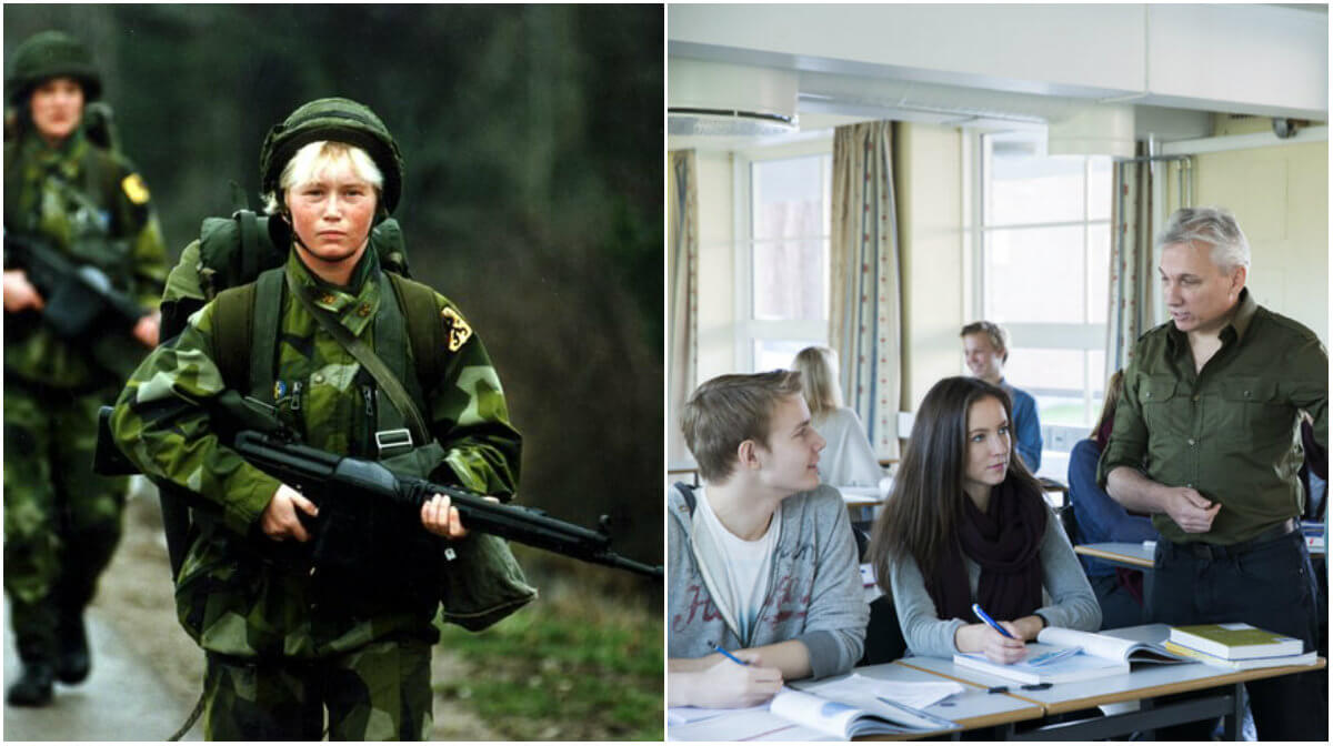 Militar, Svenska försvaret, Genus