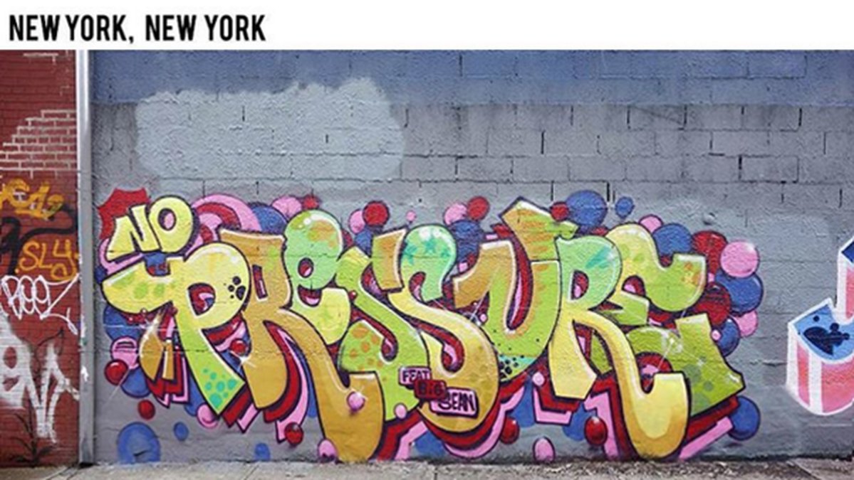 Så här såg det ut i New York där Gorey skrev titeln till låten "No pressure" ft Big Sean.