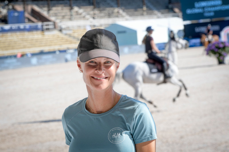 Malin Baryard Johnsson ligger trea i Global Champions Tour inför helgens deltävling på Stockholms stadion.