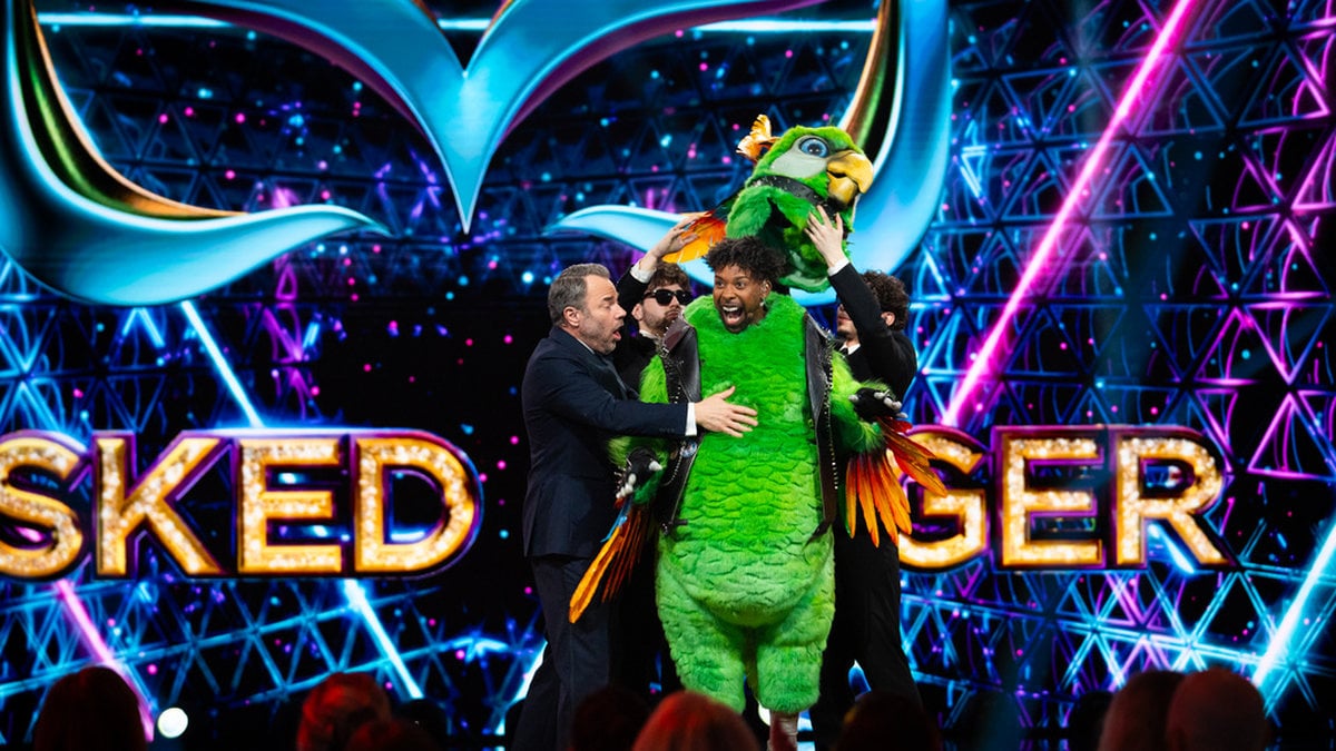 Han vinner ”Masked singer” – imiterade kvinna