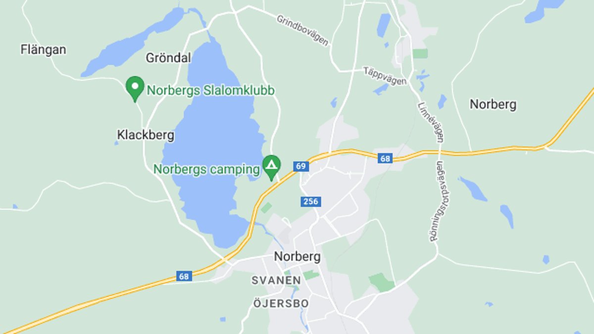 Google maps, Norberg
