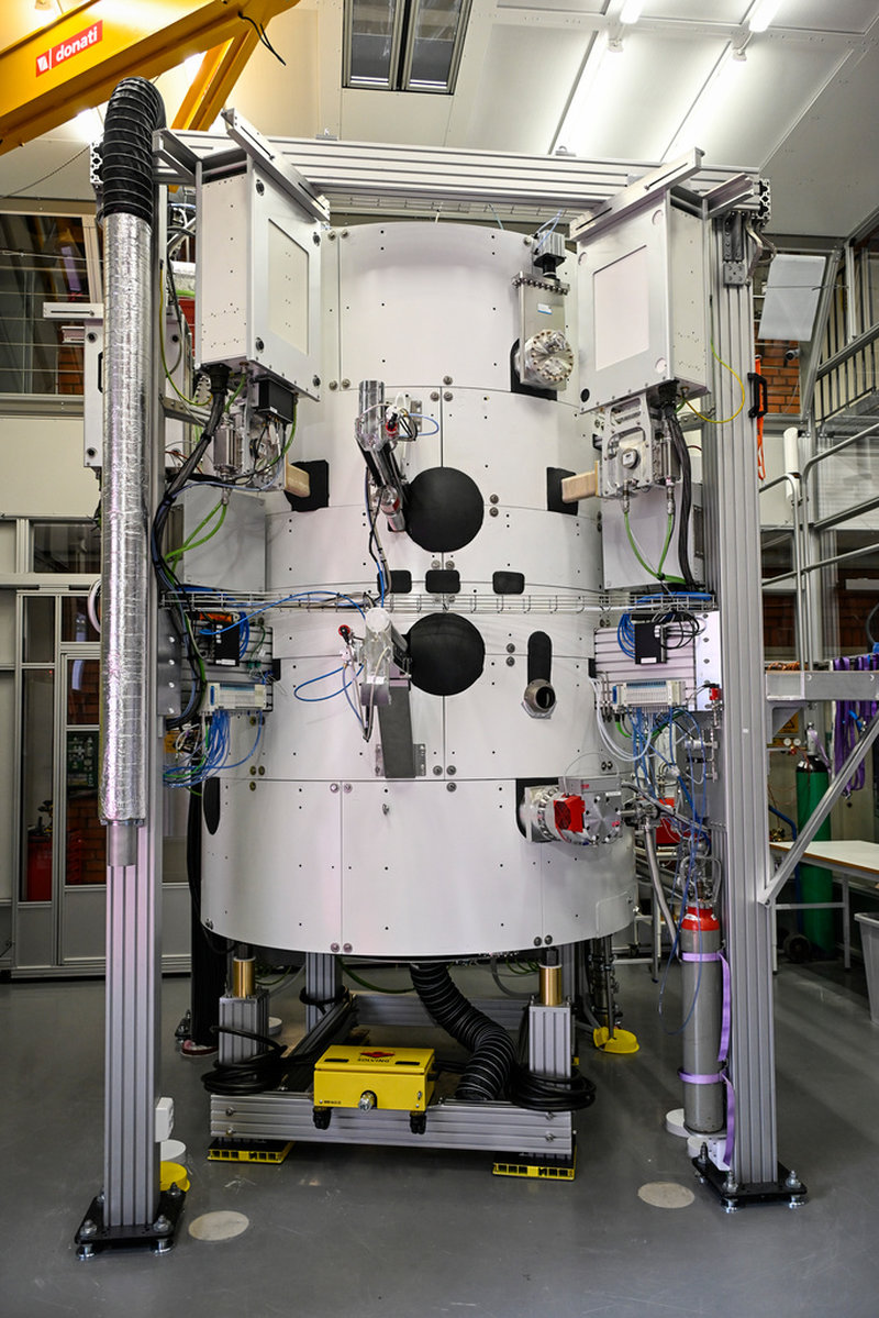 Novatron 1, en prototypanläggning för fusionsenergi.