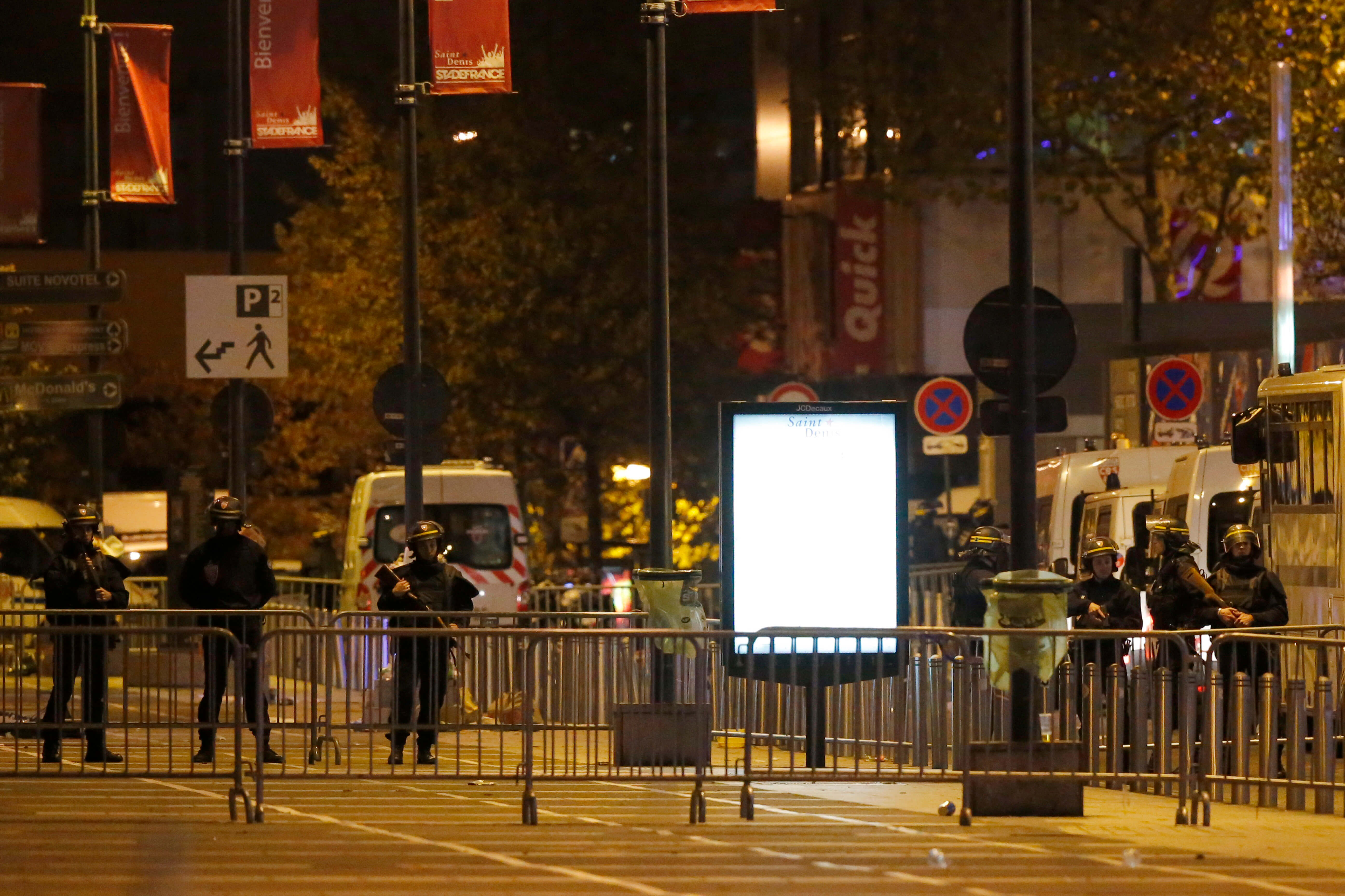 Bilder från attackerna i Paris Bilder från attackerna i Paris