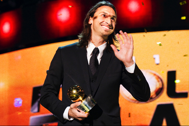 Zlatan har vunnit väldigt många Guldbollar. Zlatan har vunnit väldigt många Guldbollar.