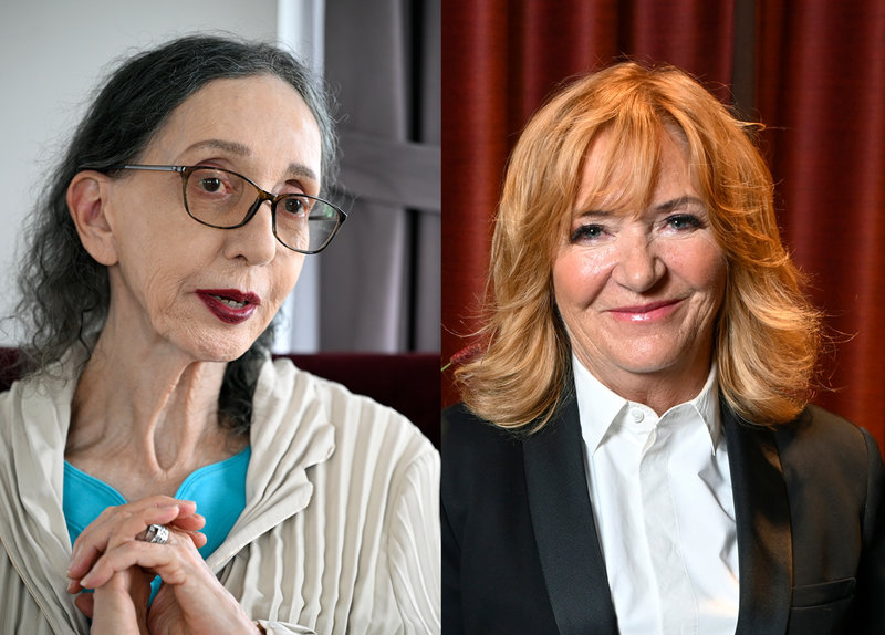 Joyce Carol Oates är Malou von Sivers första val.