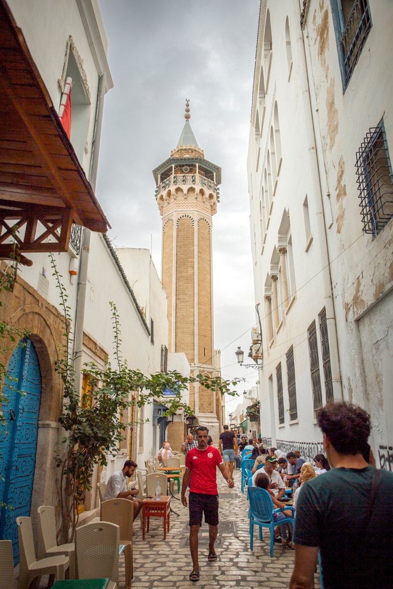 Medinan i Tunis.