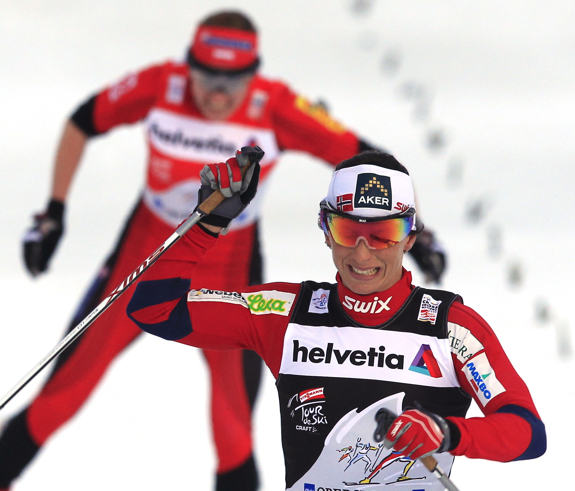 Tour de Ski, Justyna Kowalczyk, Marcus Hellner, Charlotte Kalla, Teodor Petersson, Marit Björgen, Längdskidor