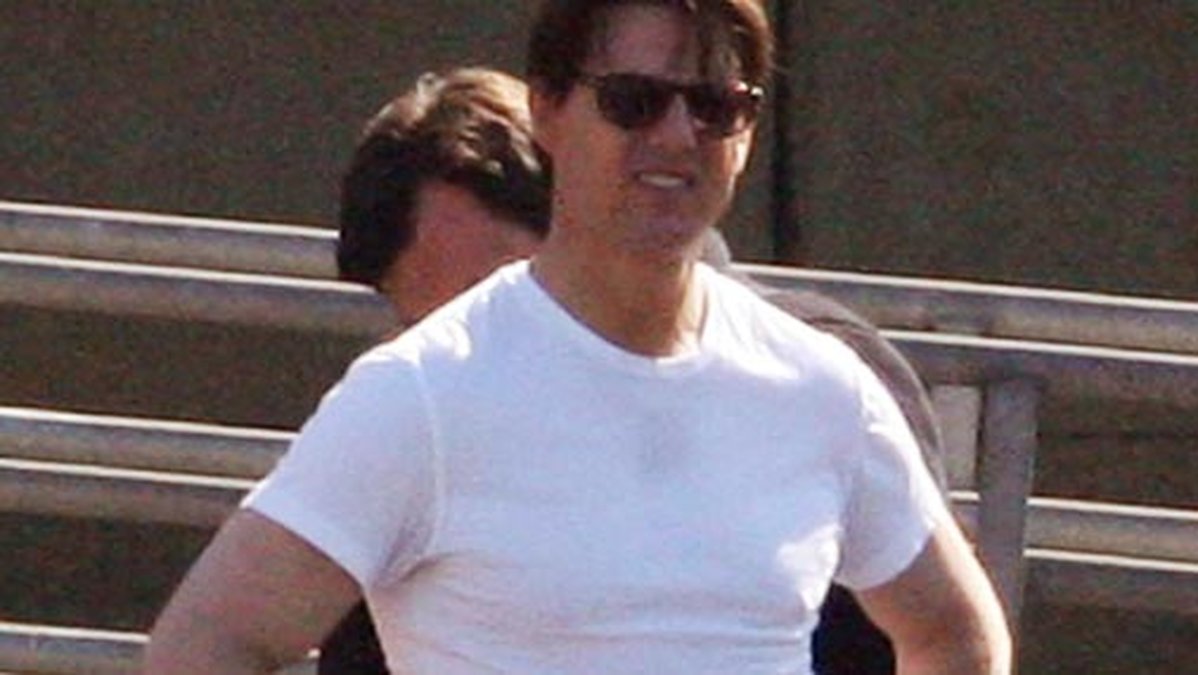 Tom Cruise brukar vara betydligt kralligare. 