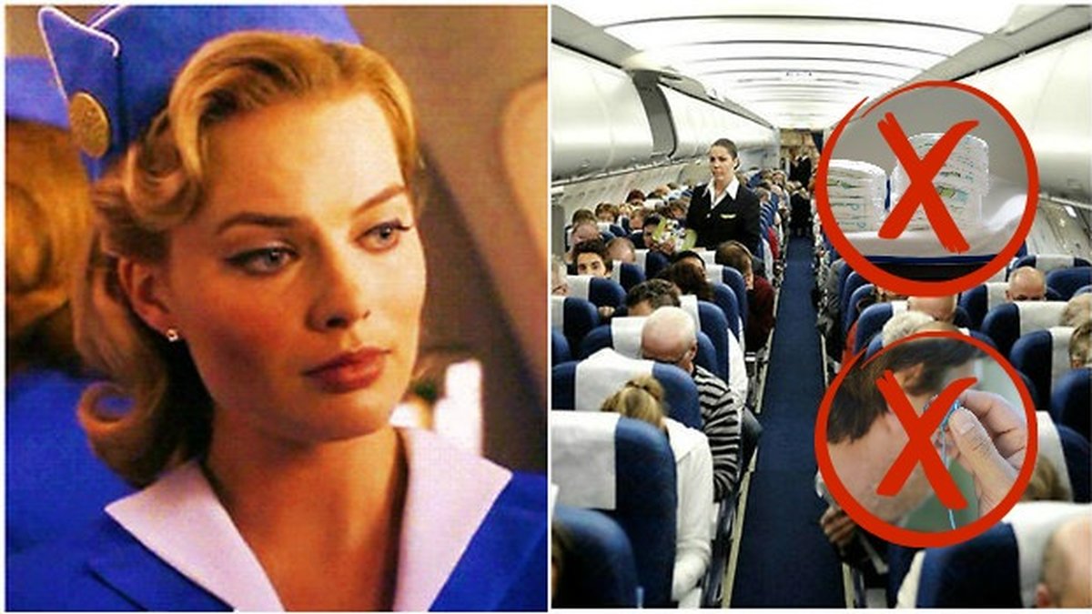 Det finns 17 saker som flygpersonalen vill att du inte ska göra ombord på flygplanet. 