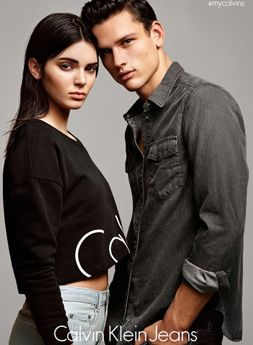 Kendall Jenner är ny modell för Calvin Klein Jeans. Kendall Jenner är ny modell för Calvin Klein Jeans.