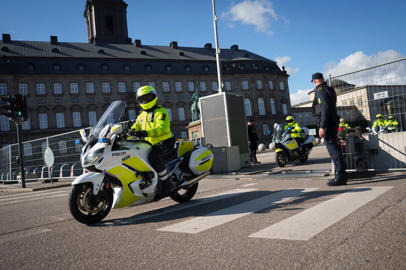Köpenhamn förberedde sig för toppmöten under onsdagen och torsdagen.