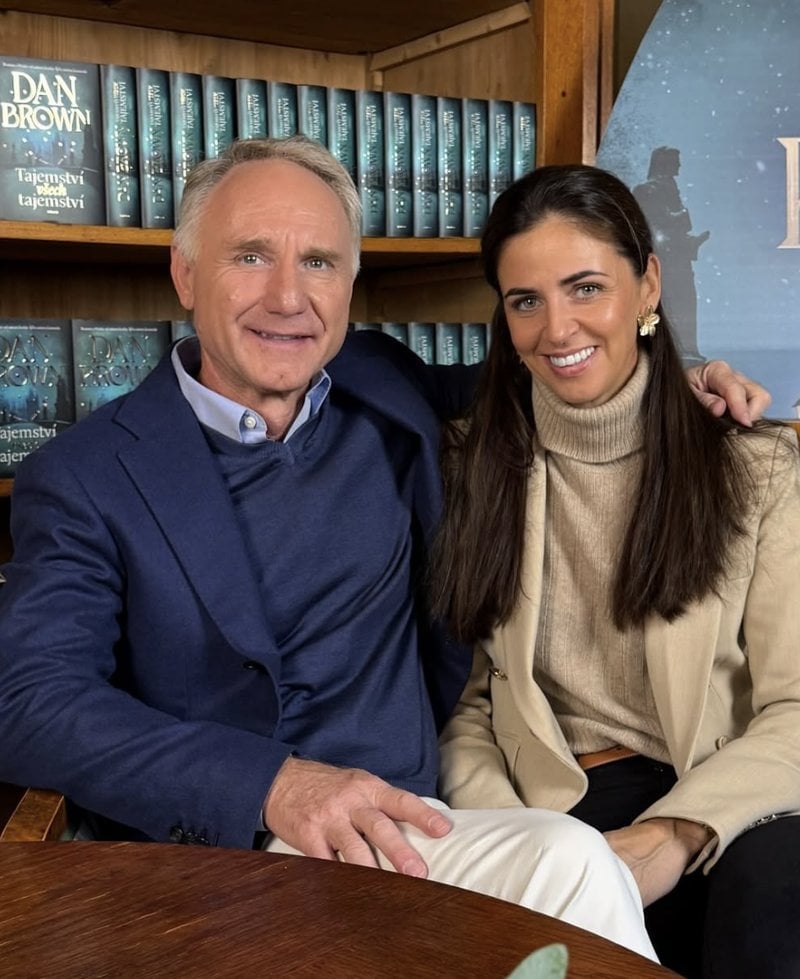 Dan Brown och Judith Pietersen