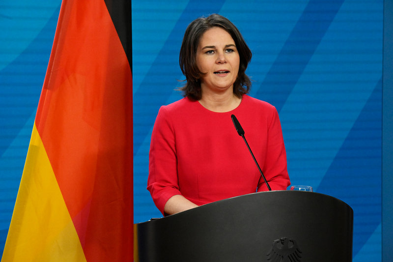 Tysklands utrikesminister Annalena Baerbock.