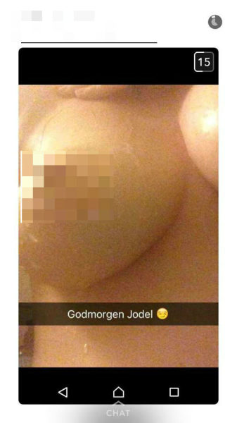Ungdomar har startat ett Snapchat-konto - där alla kan visa upp nakenbilder.