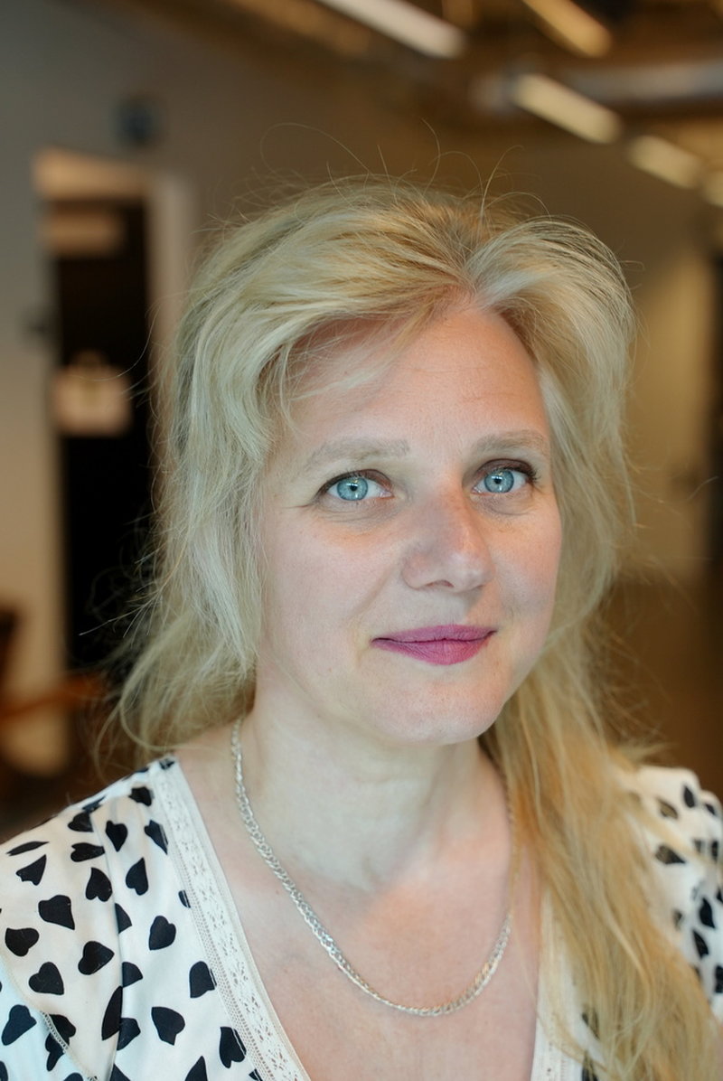 'Sedan kriget brutit ut har jag verkligen förstått vilket stort ansvar läraren har för att skapa en identitet hos våra framtida samhällsmedborgare', säger läraren Olga Skozyk.