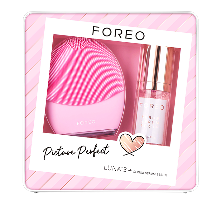 Foreo Luna 3 ansiktsrengöring + serum Foreo Luna 3 ansiktsrengöring + serum