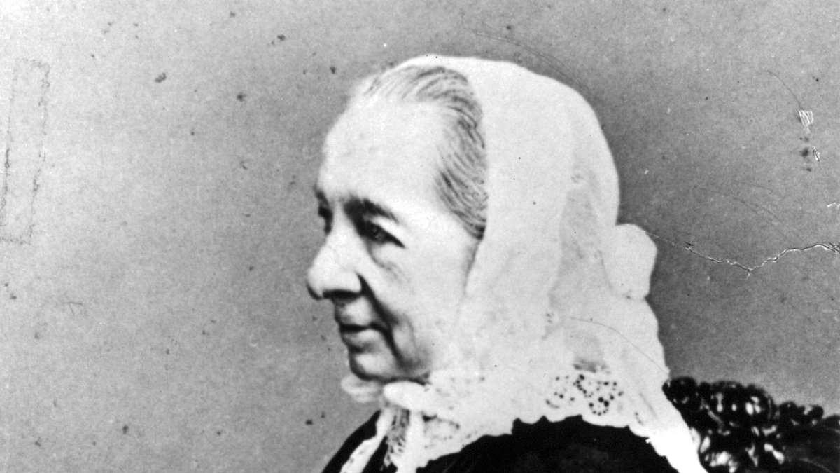 Fredrika Bremer, (1801-1865) författarinna. Pionjär inom den svenska kvinnorörelsen.