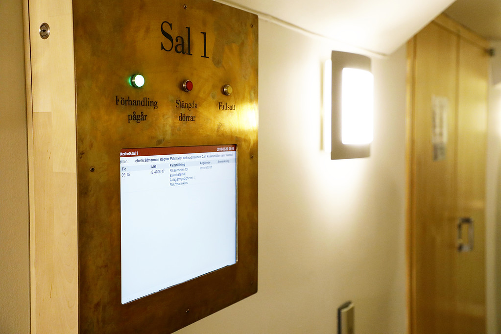 Stockholms tingsrätt där förhör med Rakhmat Akilov pågår Stockholms tingsrätt där förhör med Rakhmat Akilov pågår