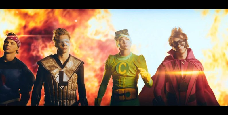 Bäst text i video:  Seconds of Summer – “Don’t Stop”