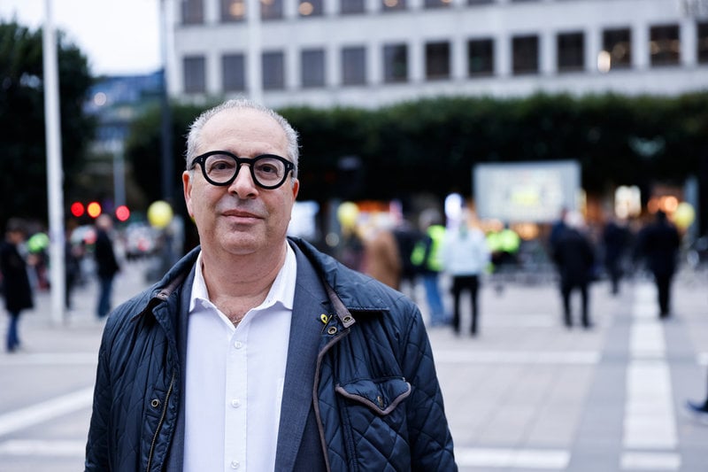 Ulf Cahn, kommunikationschef för Med Israel för fred. 