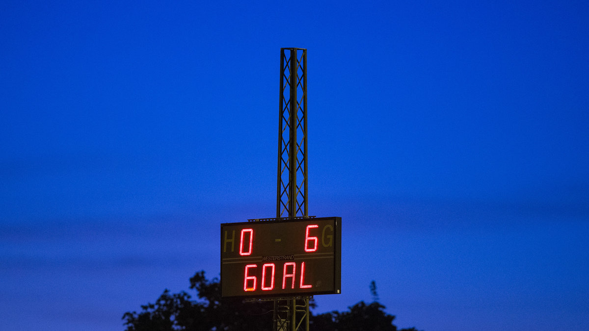 AIK vann matchen med sex mål mot noll.