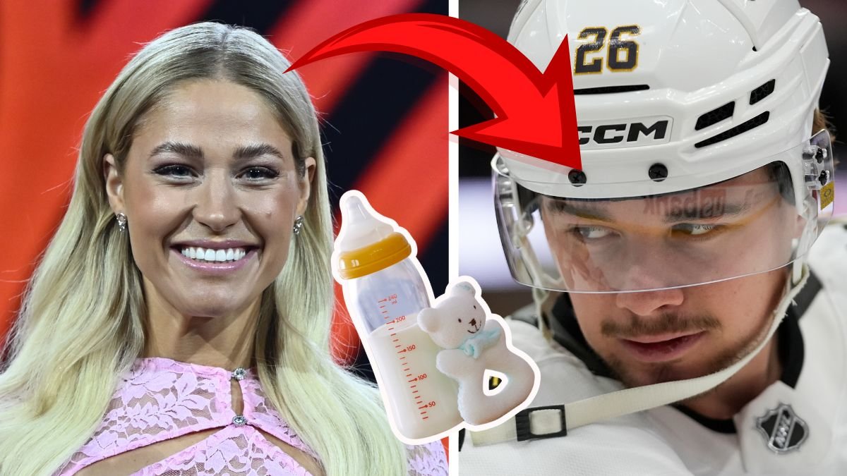 Klara Hammarströms barnbesked med NHL-pojkvännen