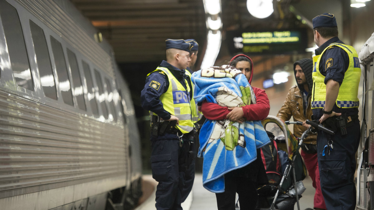Flyktingar i Stockholm