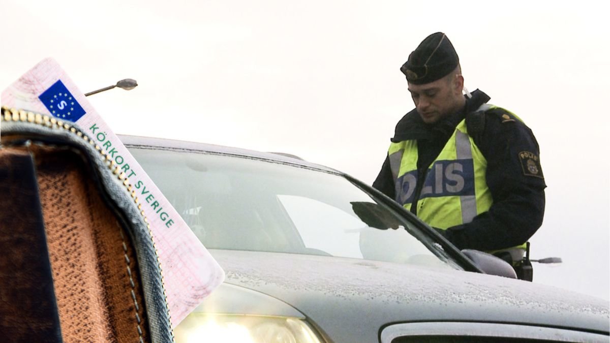 Full person åkte fast i kontroll – fick behålla körkortet
