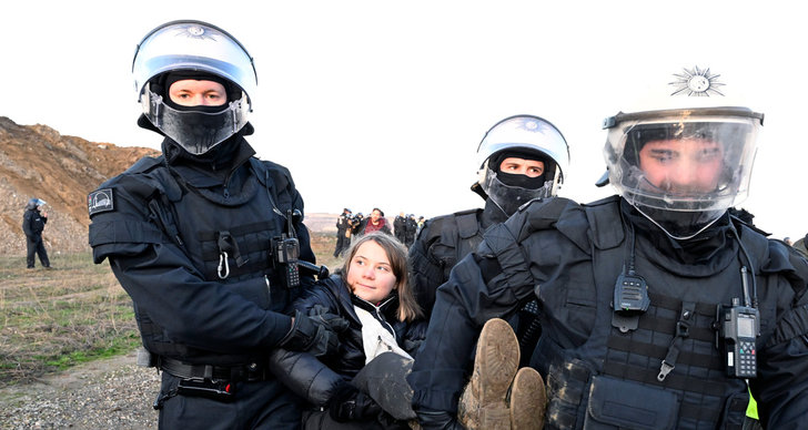 Polisen, Greta Thunberg, TT