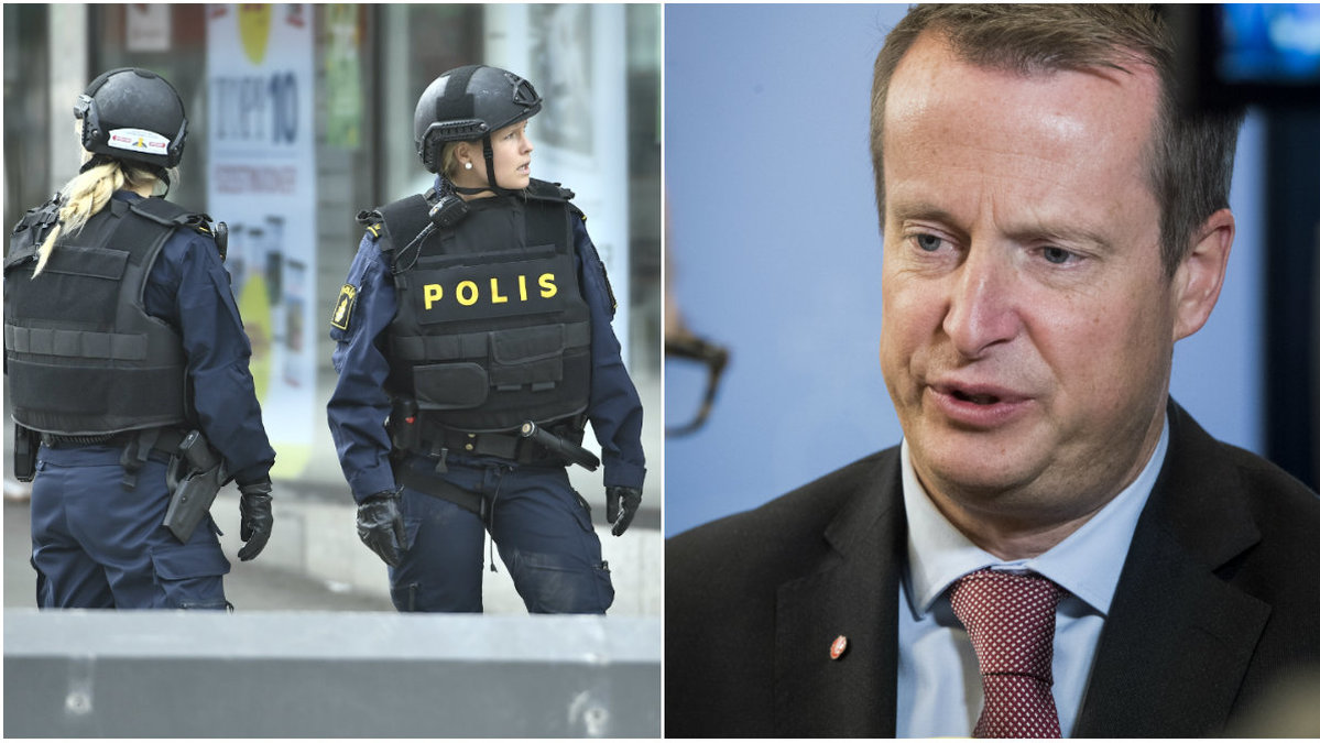 Inrikesminister Anders Ygeman uppför ett scenario där Jimmie Åkesson kan tillåtas att vara med och diskutera regeringens överläggningar om nya terroråtgärder.