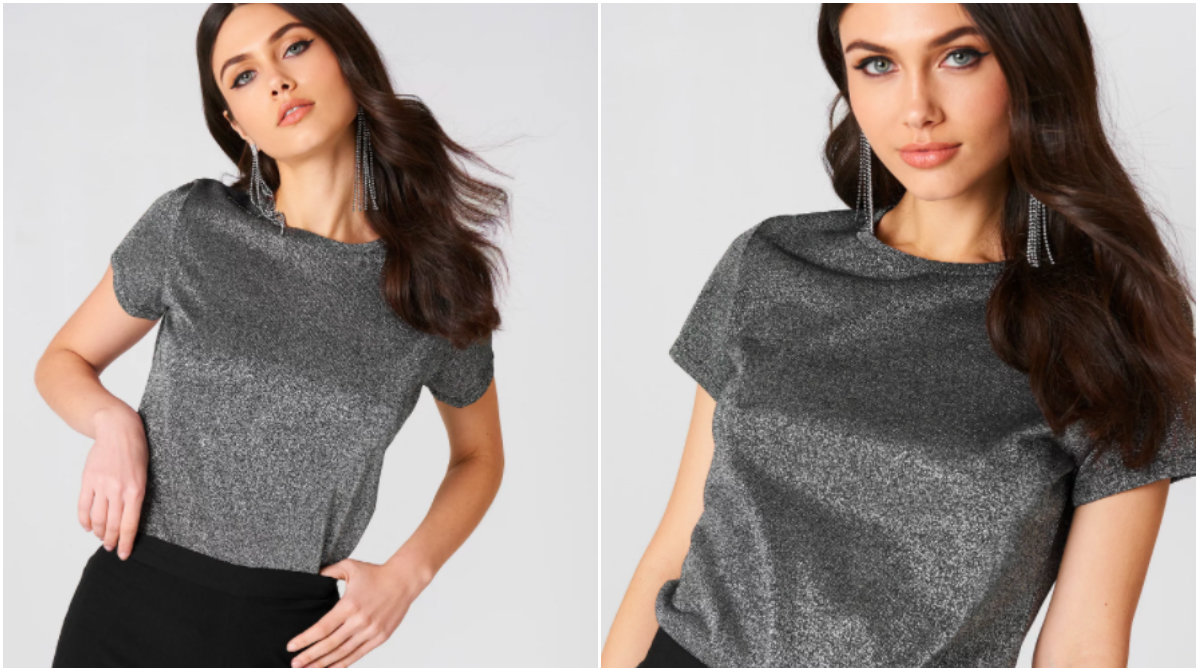 Glittrig t-shirt Glittrig t-shirt