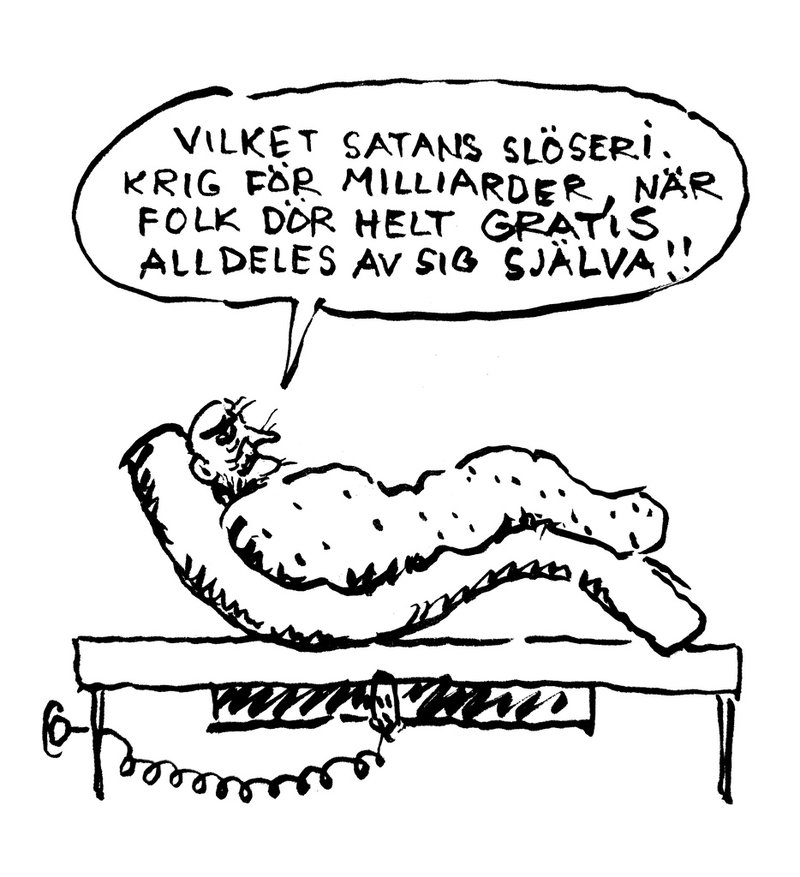Cecilia Torudd är en av satirtecknarna som medverkar i det första numret av Larm. Pressbild.