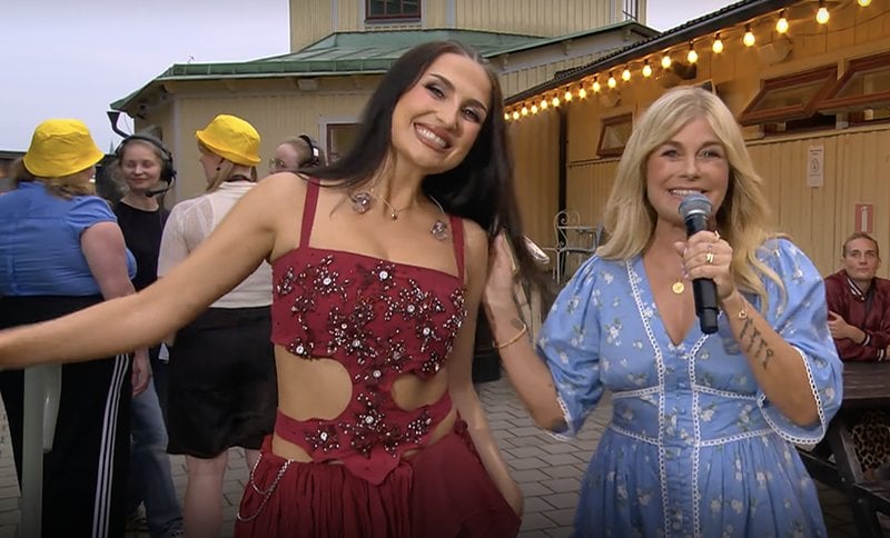 Meira Omar och Pernilla Wahlgren Meira Omar och Pernilla Wahlgren
