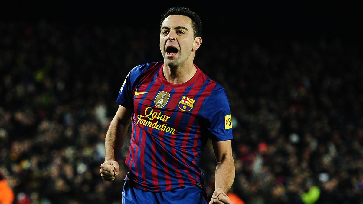 Xavi och Barcelona gick på onsdagen vidare till semifinal i Champions League. Xavi slog också ett mäktigt passningsrekord.